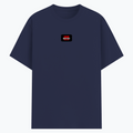 Basic T-Shirt | Unisex Fit XS-2XL | Poly-Cotton Blend Soft Finish | Durable Stitching, Lycra Rib Neck | Adults | Personalized | DTG | Bold | Rebellion | Family Roles (son) | Everyday | Assertive - front - Navy Blue - mockup 1