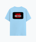 Cotton Stretch T-Shirt | Unisex Fit | 95% Cotton 5% Spandex Blend | Stretchable, Breathable | Adults | Personalized | DTG | Bold | Rebellion | Family Roles (son) | Everyday | Assertive - DTG Print - back - Baby Blue - mockup 2
