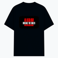 Cotton Stretch T-Shirt | Unisex Fit | 95% Cotton 5% Spandex Blend | DTG Print | Stretchable, Breathable, 240 GSM | Adult | Personalized | DTG | Bold | Rebellion | Family Roles (son) | Everyday | Assertive - front - Navy Blue - mockup 1