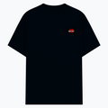 Cotton Stretch T-Shirt | Unisex Fit | 95% Cotton 5% Spandex Blend | DTG Print | Stretchable, Breathable, 240 GSM | Adult | Personalized | DTG | Bold | Rebellion | Family Roles (son) | Everyday | Assertive - left pocket - Navy Blue - mockup 3