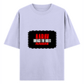 Oversized Standard T-Shirt | Relaxed Fit Unisex | 100% Super Combed Cotton DTG Print | Soft Durable Breathable | Adult | Personalized | DTG | Bold | Rebellion | Family Roles (son) | Everyday | Assertive - front - Lavender - mockup 1