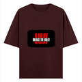 Oversized Classic T-Shirt | Unisex Oversized Fit | 100% Super-Combed Cotton, 240 GSM | Pre-Shrunk, Double-Stitched | Unisex | Personalized | DTG | Bold | Rebellion | Family Roles (son) | Everyday | Assertive - front - Maroon - mockup 1