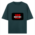 Oversized Classic T-Shirt | Unisex Oversized Fit | 100% Super-Combed Cotton, 240 GSM | Pre-Shrunk, Double-Stitched | Unisex | Personalized | DTG | Bold | Rebellion | Family Roles (son) | Everyday | Assertive - front - Petrol Blue - mockup 1