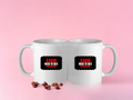 Color Coffee Mug | 11 oz | Ceramic Sublimation | Fade-Proof Print, Inner & Handle Color | Unisex | Personalized | Bold | Rebellion | Family Roles (son) | Everyday | Assertive - front - White - mockup 1