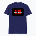 Men's V-Neck T-Shirt | Regular Fit | 180 GSM Bio-Washed Cotton | DTG Print Ready | Pre-Shrunk, Double Stitched | Personalized | DTG | Bold | Rebellion | Family Roles (son) | Everyday | Assertive - back - Royal Blue - mockup 2