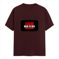 Men's Classic Crew T-Shirt | Regular Fit | 180 GSM Bio-Washed Cotton | DTG Printed | Double-Stitched Seams | Personalized | DTG | Bold | Rebellion | Family Roles (son) | Everyday | Assertive - front - Maroon - mockup 1