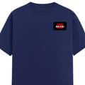 Men's Classic Crew T-Shirt | Regular Fit | 180 GSM Bio-Washed Cotton | DTG Printed | Double-Stitched Seams | Personalized | DTG | Bold | Rebellion | Family Roles (son) | Everyday | Assertive - left pocket - Royal Blue - mockup 3