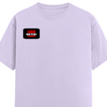 Men's Classic Crew T-Shirt | Regular Fit | 180 GSM Bio-Washed Cotton | DTG Printed | Double-Stitched Seams | Personalized | DTG | Bold | Rebellion | Family Roles (son) | Everyday | Assertive - right pocket - Lavender - mockup 4