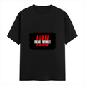 Female Classic Crew T-Shirt | Regular Fit Women's | 180 GSM Bio-Washed Cotton Blend | Double Stitched, Pre-Shrunk | Women | Personalized | DTG | Bold | Rebellion | Family Roles (son) | Everyday | Assertive - front - Black - mockup 1