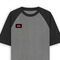 Unisex Oversized Raglan T-Shirt | 180 GSM Bio-Washed Cotton | DTF Print Ready | Relaxed Fit | Adults | Personalized | DTF | Bold | Rebellion | Family Roles (son) | Everyday | Assertive - right pocket - mockup 4