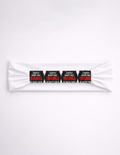 Headband | One Size Fits All | Polyspandex Blend | Quick-Dry, Non-Slip, 4-Way Stretch | Unisex | Personalized | Bold Typography | Humor | Relationships | Everyday | Humorous - back - mockup 2