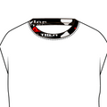 Male Bike Rider T-Shirt | Regular Fit Unisex | 170 GSM Poly Mesh All-Over Print | Lightweight, Fade-Proof, Breathable | Adult | Personalized | Bold Typography | Humor | Relationships | Everyday | Humorous - neck - White - mockup 5