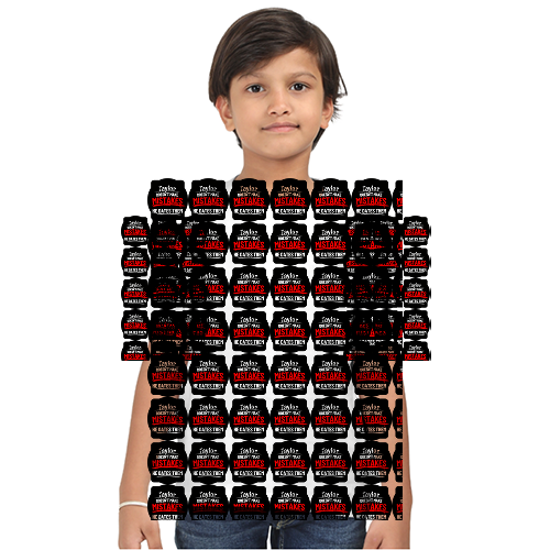 Kids AOP T-Shirt (All over printed products) | T-Shirts | AOP, DTG | Kids, Her | Personalized | Bold Typography | Humor | Relationships | Everyday | Humorous - front - White - mockup 1