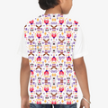 Kids AOP T-Shirt (All over printed products) | T-Shirts | AOP, DTG | Kids, Her | Personalized | Bold Typography | Humor | Relationships | Everyday | Humorous - back - White - mockup 2