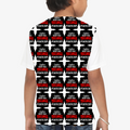 Kids Sports T-Shirt | Unisex Fit | 170 GSM Polyester | Sublimation Printed | Breathable & Fade-Proof | Boys & Girls | Personalized | Bold Typography | Humor | Relationships | Everyday | Humorous - back - White - mockup 3