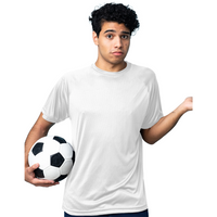 AOP Sports T-Shirt | Kids Unisex | 170 GSM Polyester | Sublimation Print | Breathable, Durable, Fade-Proof | Personalized | Bold Typography | Humor | Relationships | Everyday | Humorous