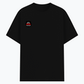 Basic T-Shirt | Unisex Fit, XS-2XL | Poly-Cotton Blend | Soft, Durable Everyday Wear | Unisex | Personalized | Embroidery | Bold Typography | Humor | Relationships | Everyday | Humorous - right pocket - Black - mockup 4