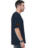 Acid Wash Oversized Tee | Unisex Relaxed Fit | 100% Super-Combed Cotton | DTG Ready | Lycra Ribbed Neck | Adult | Personalized | DTG | Bold Typography | Humor | Relationships | Everyday | Humorous - right sleeve - Navy Blue - mockup 6