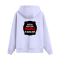 Oversized Hoodie | Relaxed Fit, Drop-Shoulder | 400 GSM Fabric | Warm, Durable | Unisex | Personalized | DTF | Bold Typography | Humor | Relationships | Everyday | Humorous - back - Lavender - mockup 2