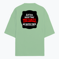 Terry Oversized Tee | Unisex | 260 GSM Terry Cotton Blend | DTG Printed | Ultra-Soft & Breathable | Personalized | DTG | Bold Typography | Humor | Relationships | Everyday | Humorous - back - Jade - mockup 2