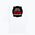 Terry Oversized Tee | Unisex | 260 GSM Terry Cotton Blend | DTG Printed | Ultra-Soft & Breathable | Personalized | DTG | Bold Typography | Humor | Relationships | Everyday | Humorous - back - White - mockup 2