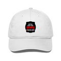 Classic Baseball Cap | Universal Fit | Drill Cotton | Sun Protection, Breathable | Unisex | Personalized | Embroidery | Bold Typography | Humor | Relationships | Everyday | Humorous - front - White - mockup 1