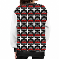 Kids AOP Sweatshirt | Unisex Kids | Polyester Fleece | All-Over Print, Durable, Warm | Personalized | Bold Typography | Humor | Relationships | Everyday | Humorous - back - White - mockup 3