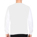 AOP Sweatshirt | Kids' Regular Fit | Polyester Fleece | Soft, Durable, Water Resistant | Unisex | Personalized | Bold Typography | Humor | Relationships | Everyday | Humorous - back - White - mockup 2