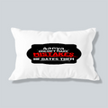 AOP Pillow Cover | 18x28 inch Unisex | 180 GSM Poly Lycra Sublimation | Fade-Proof, Double Stitched | Personalized | Bold Typography | Humor | Relationships | Everyday | Humorous - back - mockup 2