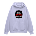 Oversized Hoodie | Relaxed Fit Drop Shoulder Unisex | 400 GSM Cotton Blend Embroidery | Pre-Shrunk Bio Washed | Adult | Personalized | Embroidery | Bold Typography | Humor | Relationships | Everyday | Humorous - front - Lavender - mockup 1
