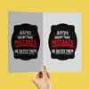 Greeting Cards - Bold Typography Humor