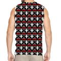 Male Sleeveless Tee | Regular Fit Men's | 180 GSM Spun Polyester | All-Over Sublimation Print | Fade-Proof | Double-Stitched | Personalized | Bold Typography | Humor | Relationships | Everyday | Humorous - back - mockup 2