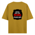 Oversized Classic T-Shirt | Unisex Oversized Fit | 100% Super-Combed Cotton | Pre-Shrunk & Ribbed Neck | Adults | Personalized | DTG | Bold Typography | Humor | Relationships | Everyday | Humorous - back - Mustard Yellow - mockup 2