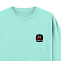 Oversized Classic T-Shirt | Unisex Oversized Fit | 100% Super-Combed Cotton | Pre-Shrunk & Ribbed Neck | Adults | Personalized | DTG | Bold Typography | Humor | Relationships | Everyday | Humorous - right pocket - Mint - mockup 4