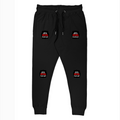 Joggers | Unisex Regular Fit | 260 GSM Fleece | Pockets & Ribbed Cuffs | Adults | Personalized | DTG | Bold Typography | Humor | Relationships | Everyday | Humorous - left pocket - Black - mockup 1