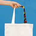 AOP Tote Bag Non-Zipper | Standard Size | Premium Canvas | Reusable & Versatile | Unisex Adults | Personalized | Embroidery | Bold Typography | Humor | Relationships | Everyday | Humorous - handle - mockup 3