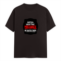 Men's Classic Crew T-Shirt | Regular Fit | 180 GSM Bio-Washed Cotton | DTF Print Ready | Pre-Shrunk, Durable | Personalized | DTF | Bold Typography | Humor | Relationships | Everyday | Humorous - front - Coffee Brown - mockup 1