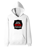 Pullover Hoodie | Unisex | DTG Tri-layer Fabric | Ribbed Cuff & Hem, Regular Fit | Personalized | DTG | Bold Typography | Humor | Relationships | Everyday | Humorous - front - White - mockup 1