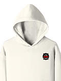 Pullover Hoodie | Unisex | DTG Tri-layer Fabric | Ribbed Cuff & Hem, Regular Fit | Personalized | DTG | Bold Typography | Humor | Relationships | Everyday | Humorous - left pocket - Off White - mockup 3