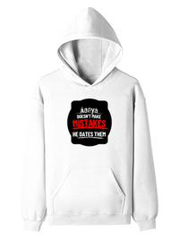 Pullover Hoodie | Unisex Regular Fit | Tri-Layer Cotton Blend | All-Season Comfort, Durable | Adults | Personalized | DTG | Bold Typography | Humor | Relationships | Everyday | Humorous