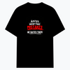 T-Shirt - Bold Typography Humor