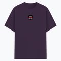 Basic T-Shirt | Unisex XS-2XL | Soft Poly-Cotton Blend | Durable Stitching | Everyday Wear | Personalized | DTG | Bold Typography | Humor | Relationships | Everyday | Humorous - front - Purple melange - mockup 1