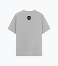 Basic T-Shirt | Unisex XS-2XL | Soft Poly-Cotton Blend | Durable Stitching | Everyday Wear | Personalized | DTG | Bold Typography | Humor | Relationships | Everyday | Humorous - back - Grey Melange - mockup 2