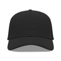 Baseball Ottoman Cap | Universal Fit, Mid-Profile | Ottoman Fabric, Embroidery | Adjustable Strap, Structured | Unisex | Personalized | Embroidery | Bold Typography | Humor | Relationships | Everyday | Humorous - front - Black - mockup 1