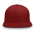 Classic Snapback Cap | Adjustable One-Size-Fits-All | Heavy Cotton, Embroidery | Structured Panels, Flat Brim | Unisex Adult | Personalized | Embroidery | Bold Typography | Humor | Relationships | Everyday | Humorous - front - Red - mockup 1