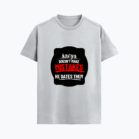 Supima T-Shirt | Unisex Regular Fit | 100% Supima Cotton | DTG Printed | Pre-Shrunk, Soft Feel, Durable Prints | Adults | Personalized | DTG | Bold Typography | Humor | Relationships | Everyday | Humorous - front - White - mockup 1