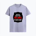 Supima T-Shirt | Unisex Regular Fit | 100% Supima Cotton | Pre-Shrunk, Soft Feel | Adults | Personalized | DTG | Bold Typography | Humor | Relationships | Everyday | Humorous - front - Lavender - mockup 1
