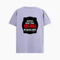 Supima T-Shirt | Unisex Regular Fit | 100% Supima Cotton | DTF Print | Pre-Shrunk | Soft Feel | Adults | Personalized | DTF | Bold Typography | Humor | Relationships | Everyday | Humorous - back - Lavender - mockup 2