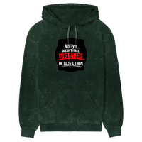 Acid Wash Hoodie | Unisex Regular Fit | 100% Super-Combed Cotton 300 GSM | Pre-Shrunk, Derby Ribbed | Adults | Personalized | DTG | Bold Typography | Humor | Relationships | Everyday | Humorous