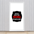 Framed Poster | Multiple Sizes & Frame Colors | 300 GSM Art Paper, Laminated | Fade-Proof Digital Print, Mounting Kit Included | Unisex | Personalized | Bold Typography | Humor | Relationships | Everyday | Humorous - front_12x24In - 12x24In - mockup 8